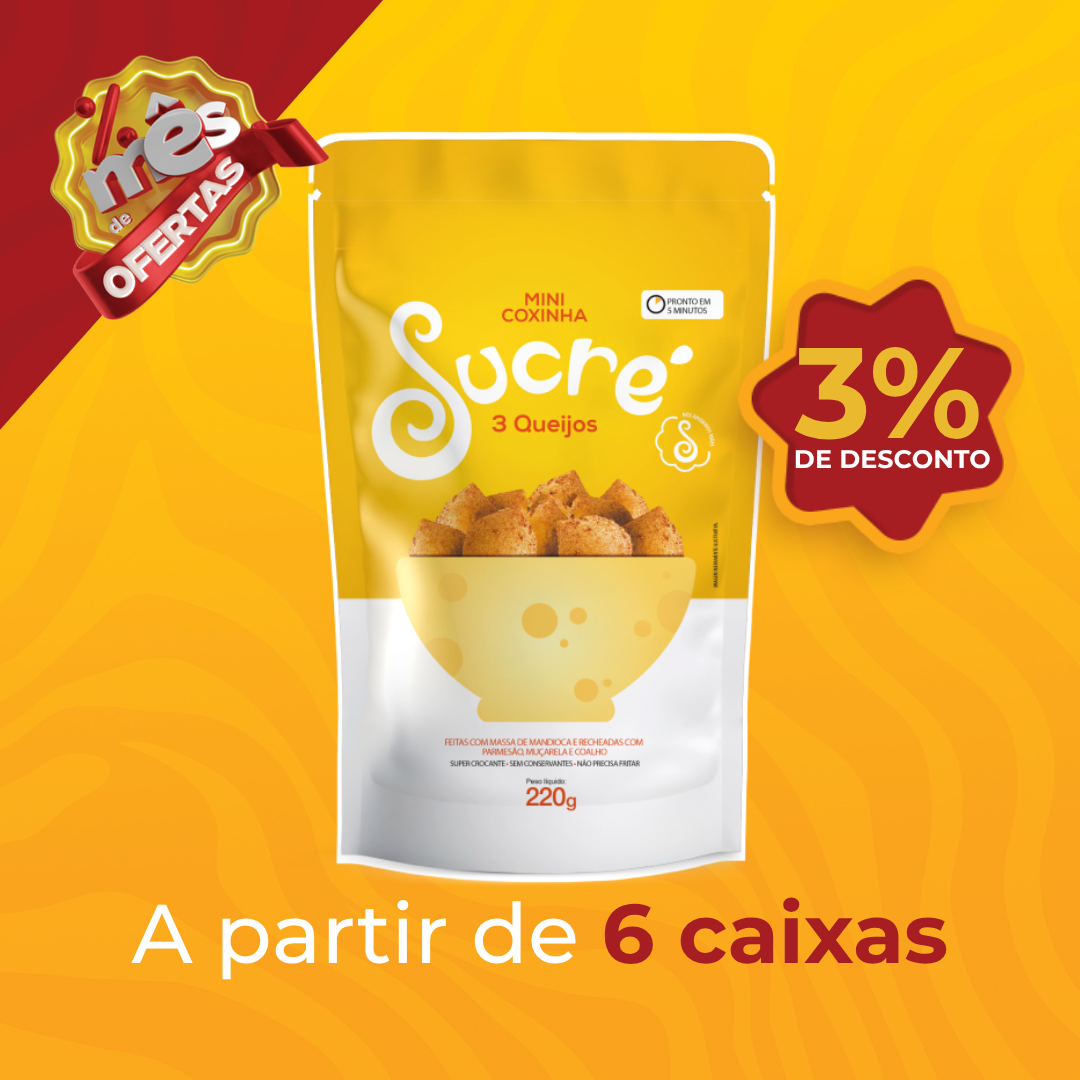 Coxinha de Queijo 220g - Sucr&eacute;> image number 0